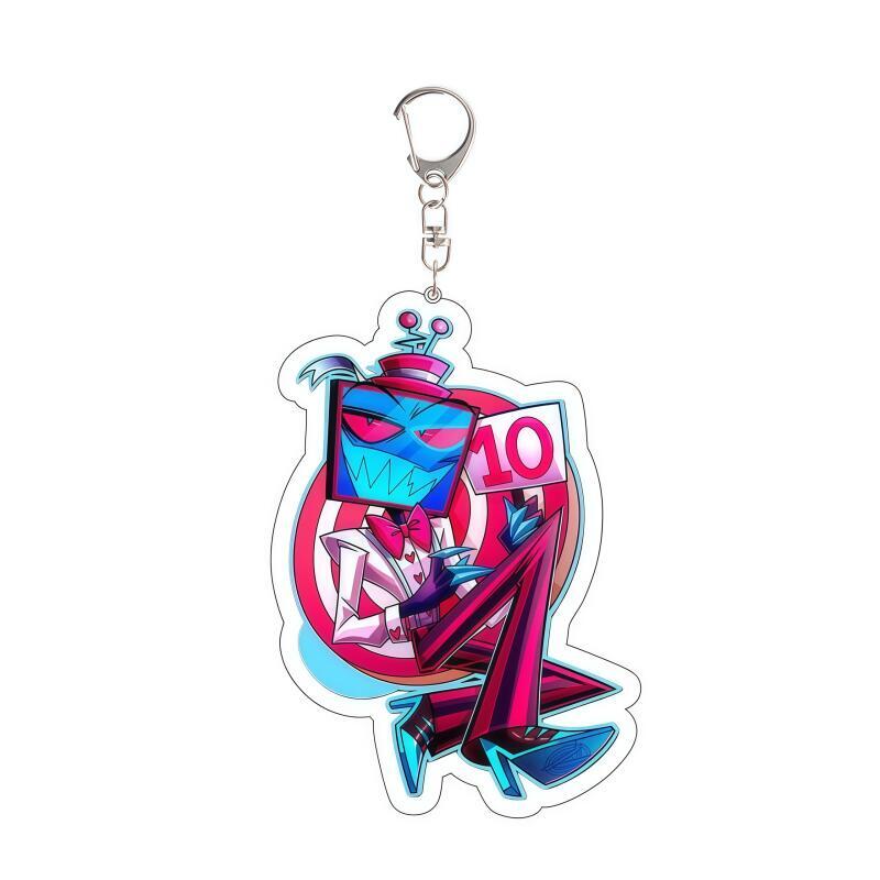 Anime Cartoons Acryl Schlüsselanhänger für Vox Verschiedene Styling-Stile Acryl Schlüsselanhänger Selbstgemacht Studenten Rucksack Anhänger Geschenk