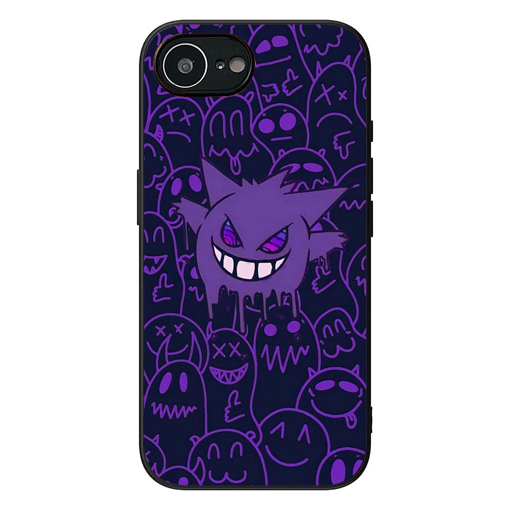 

Cover for Motorola Moto E13 E20 E32 E22 G22 G23 G32 G60 G72 G7 G8 G82 G9 Plus Power Phone Case P-Pokemons GO Gengar P-Pikachus Motorola Moto G23
