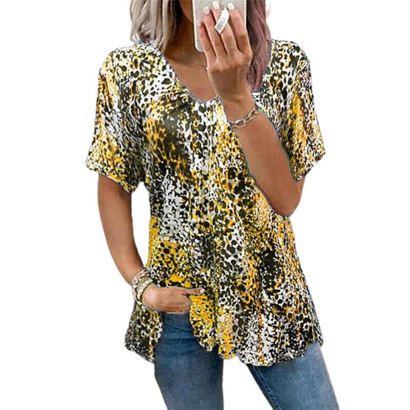 Female Casual Baggy Blouse Shirts 