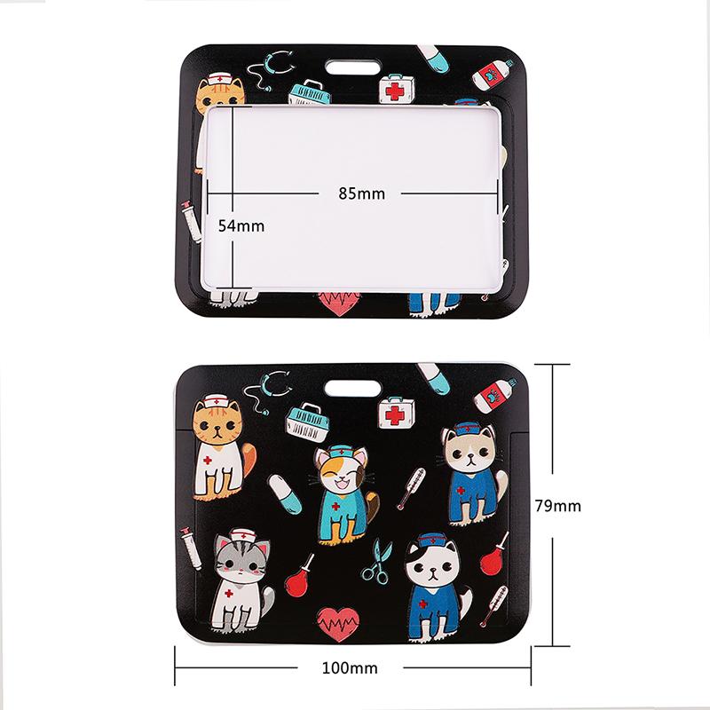 Medical signs Credential Holder Keychains Neck Lanyard For Pass Card Credit Card Holder Keychain Straps Mobile Phone Wholesale