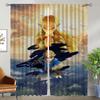 Z-zeldaes Blackout Curtain for Room 2 Panel Modern Living Room Curtains Halloween Decoration Shades Home Interior Curtains Child