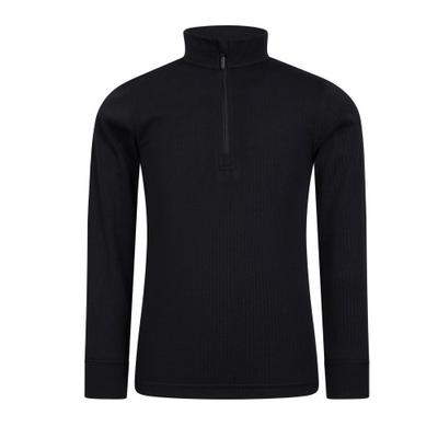 Childrens/Kids Talus Zip Neck Base Layer Top