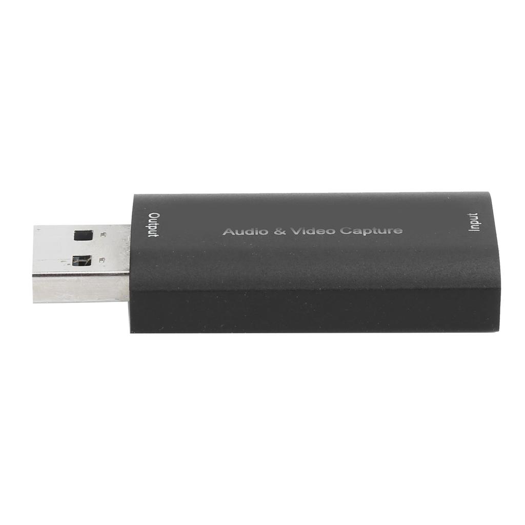 226 High Definition Audio Video Capture Card for HDMI F TO USB M Capture CardBlack