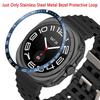 Pro Samsung Galaxy Watch 7 Ultra 47mm rámeček Kovový ochranný kryt Kryt Pro Galaxy Watch Ultra Protector Shell příslušenství