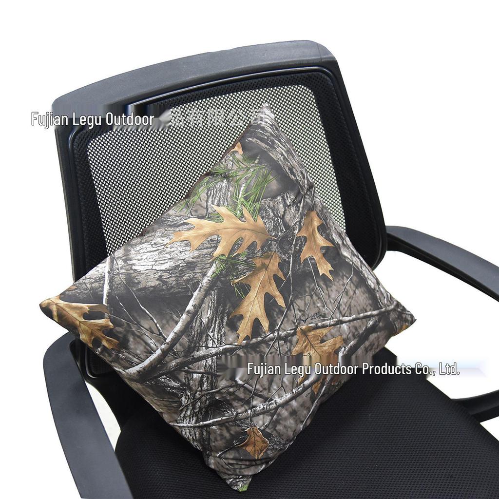 Removable & Washable Camouflage Throw Pillow for Home, Car, & Office