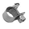 10pcs Stainless Steel   Fuel Line Pipe Hose Clamp Clip 6mm‑20mm Optional Size