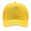 Minimal Botanical Roots Line Art Hip Hop hat Fashion Outdoor Sports Sandwich Baseball Cap