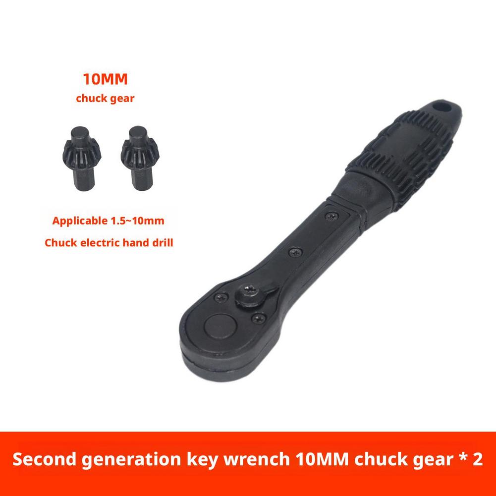 Detachable Head Key Ratchet Wrench Drill Chuck Torque Screw Spanner For Quick Bit Tools Drill C G7Y9