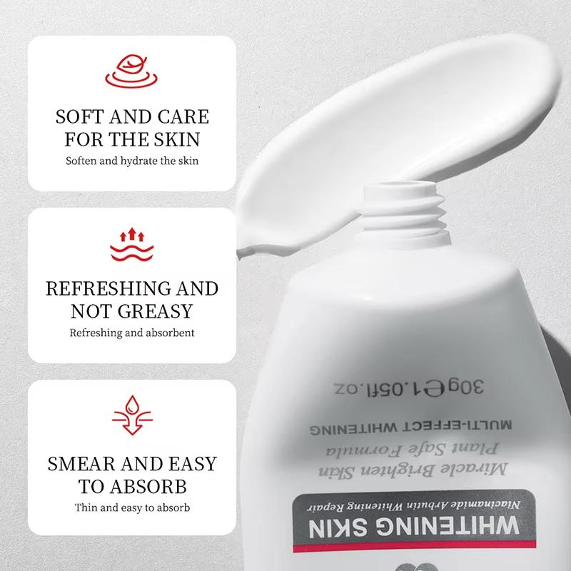 Niacinamide Arbutin Hand Cream Moisturizing Non Greasy Nourishing Anti Dry Crack Hydrating Hands Skin Care