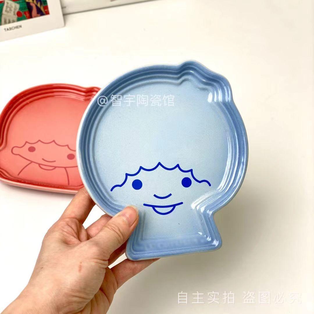 

Французский Новый Gemini Мальчики Девочки Маленькая Тарелка Приправа Детская Столовая Рисовые Тарелки Столовая Посуда Маленькая Тарелка