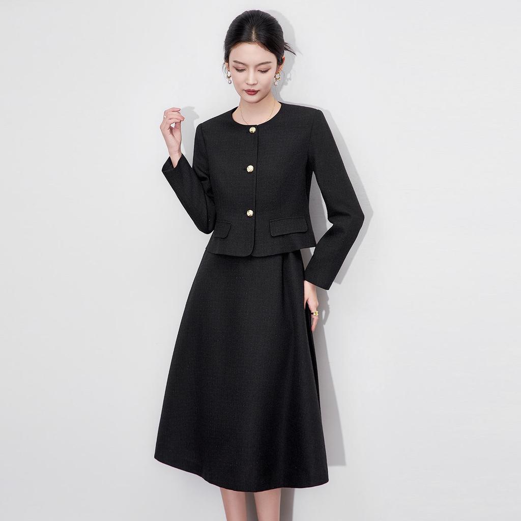 Elegante Slim-Fit Jacke im französischen Stil für Herbst/Winter