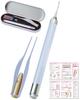By a Childcare Ear for LED with Lighting [Supervised Worker] Earpick, Earpick, Light-up Earpick, Cleaning, Tweezers, Earwax, Cleaning, Earwax,