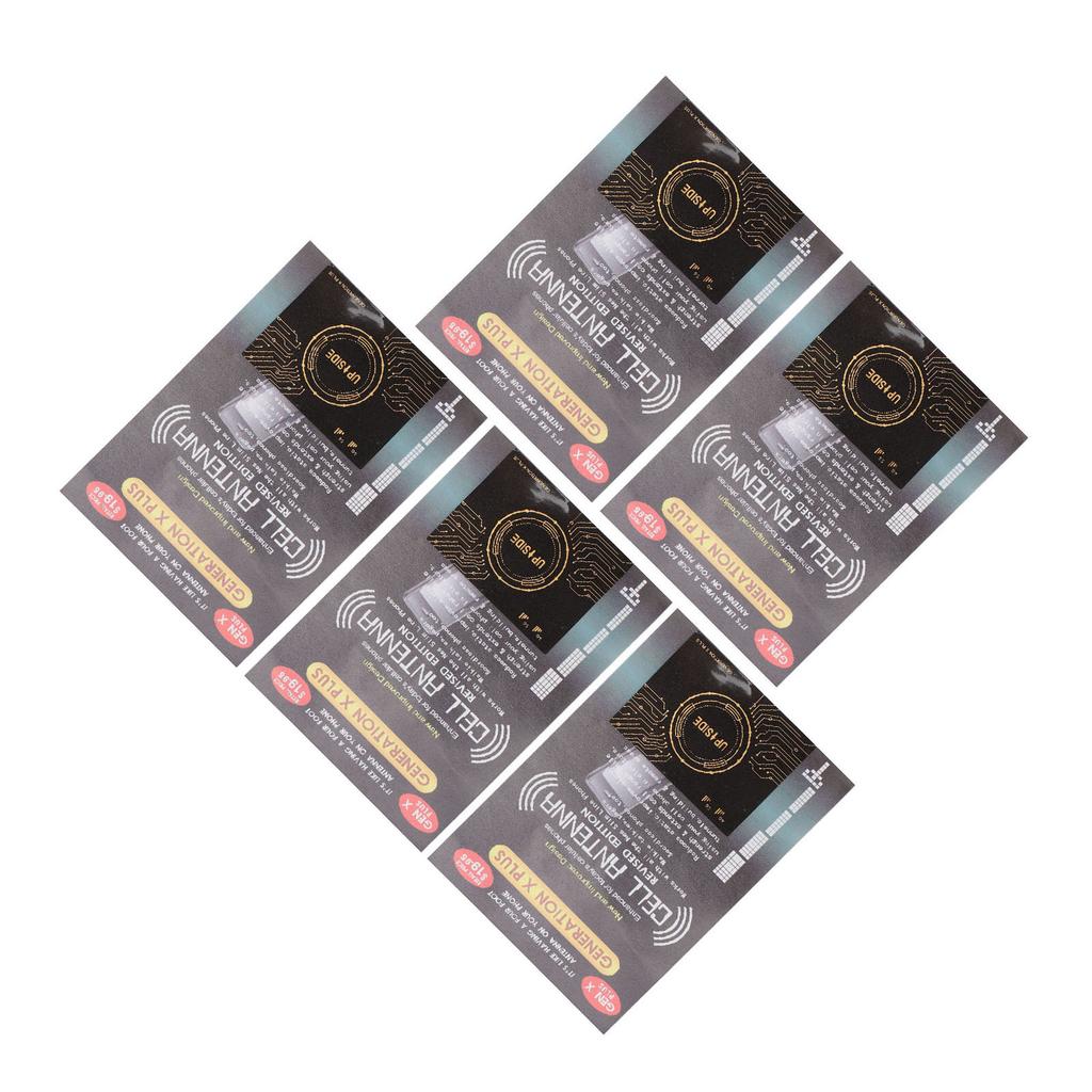 5pcs Mobile Phone Signal Enhancement Stickers Signal Antenna Booster Stickers For Elevators