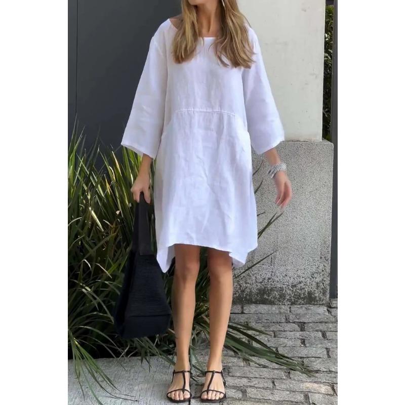 Women's Summer Loose Casual Pocket Dress