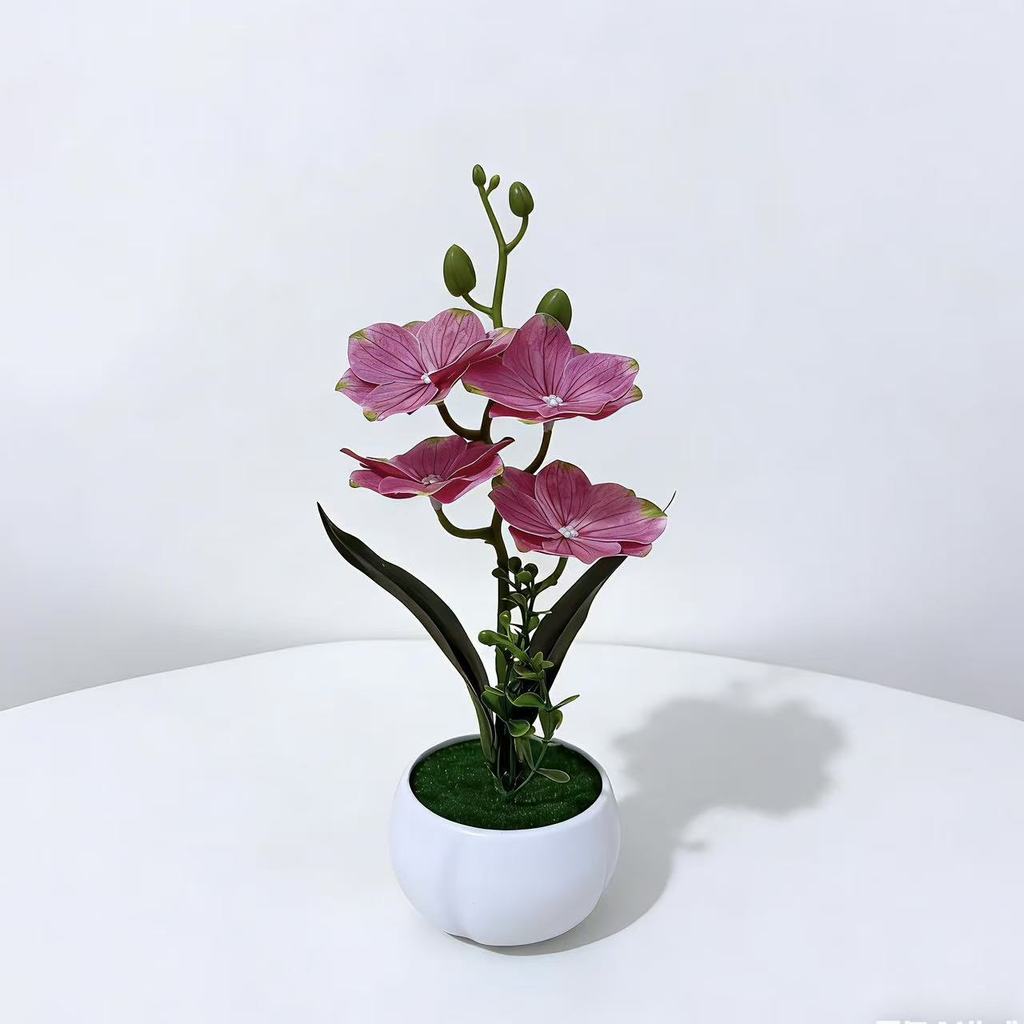 Konstgjord Magnolia i Kruka för Hem- och Kontorsdekor