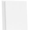 5pcs White Blank Square Artist Canvas Wooden Board Frame Cotton Artist Canvas Boards for Oil Painting Acrylic Watercolor