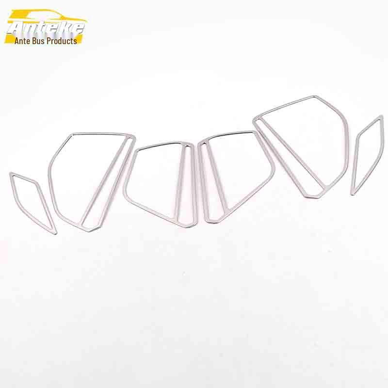 

Golf 7 Audio Speaker Bright Ring Stainless Steel Door Cover Decoration Stickers