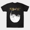 Men Black Print T-shirt Angel'S Egg No-Cut Transfer Paper Print Cotton Tshirt