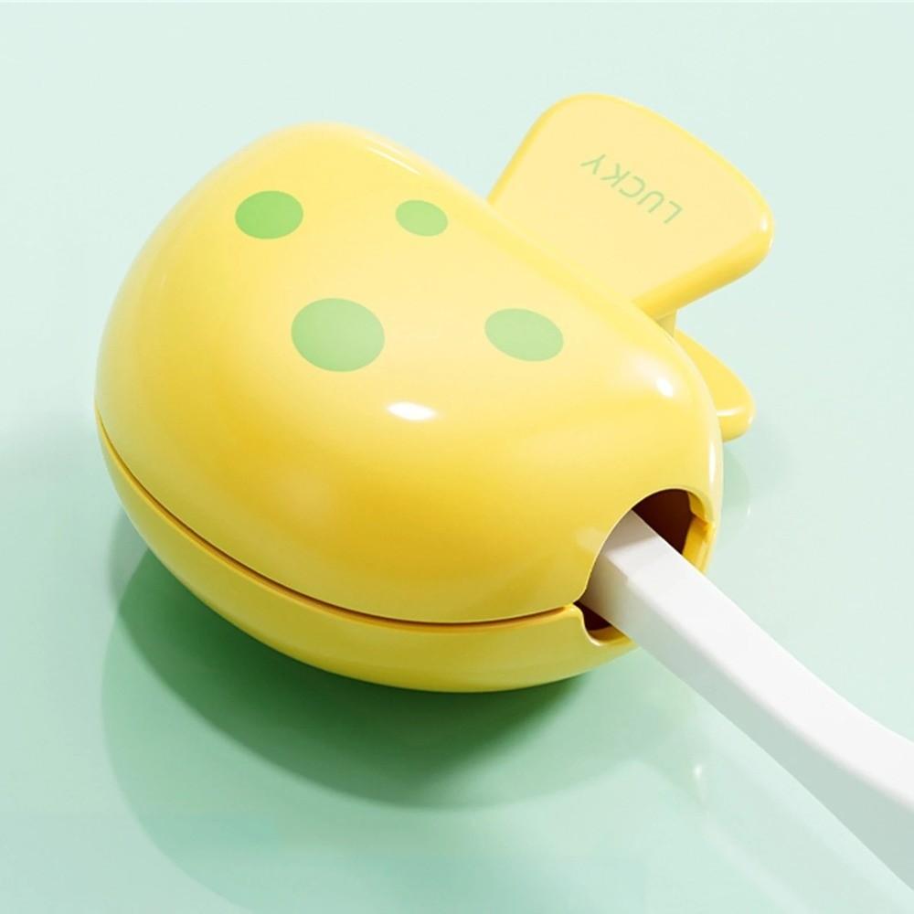 4pcs Plastic Toothbrush Protective Cover Cartoon Dustproof Head Cover  Bathroom Accessories