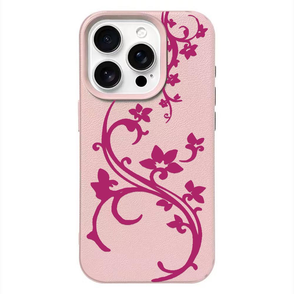 Painting Flower Patterns Phone Case For IPhone 17 16 15 Plus 14 13 12 11 Pro Max 17E Air 16e Shockproof Back Coque Cover