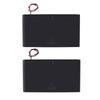 1/2 Stück 8 Schlitze AA-Batteriehalter Batterieaufbewahrungskoffer Box mit Schalter & Deckel Batterien Standardbehälter