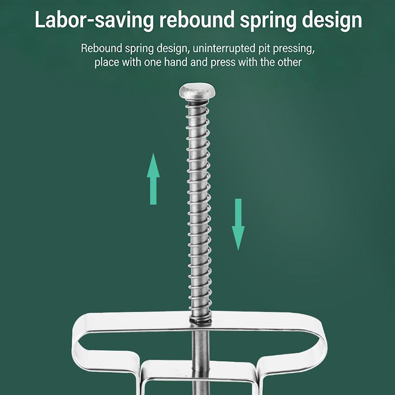 Stainless Steel Jujube Pit Remover Household Hawthorn Core Extractor Multi-Functional Tool