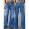 QICED Women's Fashion Casual Solid Color Print Pants & Capris