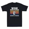 Murder Because Is Unisexs Shirt Vintage Shortt Lover Wine Tee Sleeeve T Wine Wrong