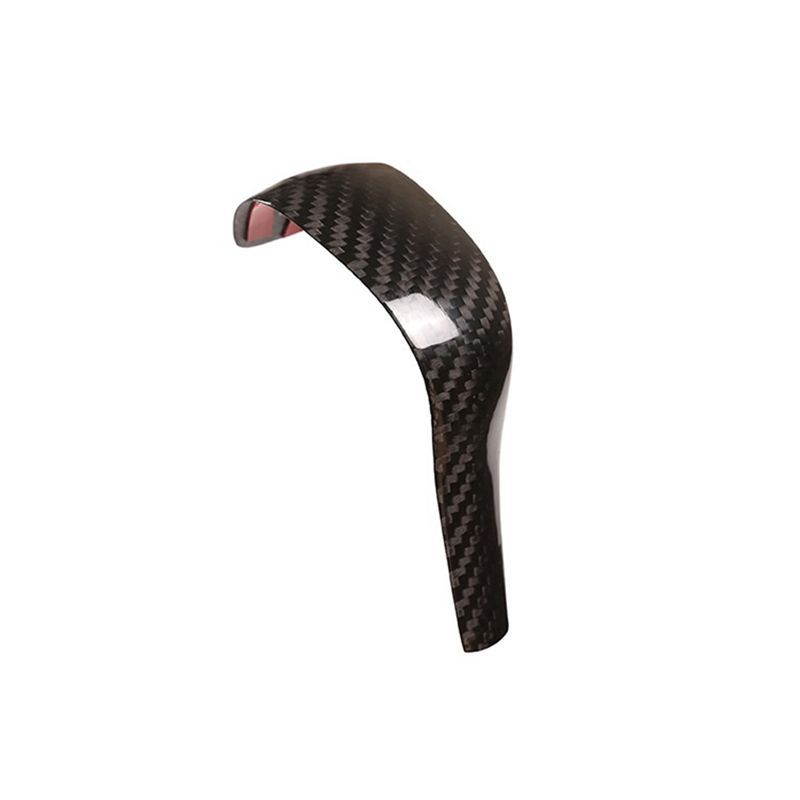 Authentic Real Carbon Fiber Car Gear Shift Knob Trim Cover Sticker For Cayenne 2011-2017