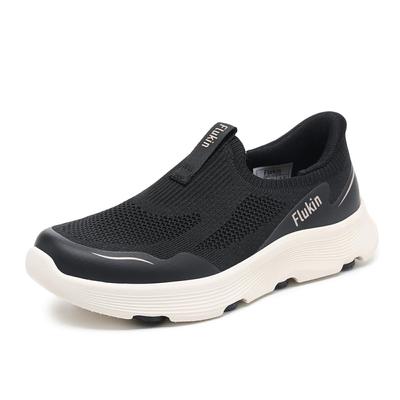 Mesh Sneakers for 3E Wide Thick Suitable for Standing Daily and 25cm [KENPO] Hands-free Slip-on Women, Fit, Lightweight, Sole, Breathable, Laceless,