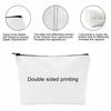 Organizer Pouch Bag Women Linen Cosmetic Bags Coffee Give Me Teacher Power Lipstick Organizer
