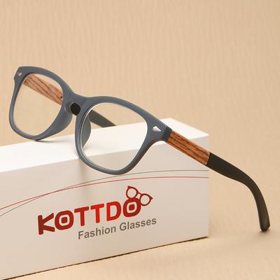Neue modische Presbyopie-Brille, HD-Retro-Presbyopie-Brille, Anti-Blaulicht, bequeme Lesebrille für Männer und Frauen + 1,0 + 2,0
