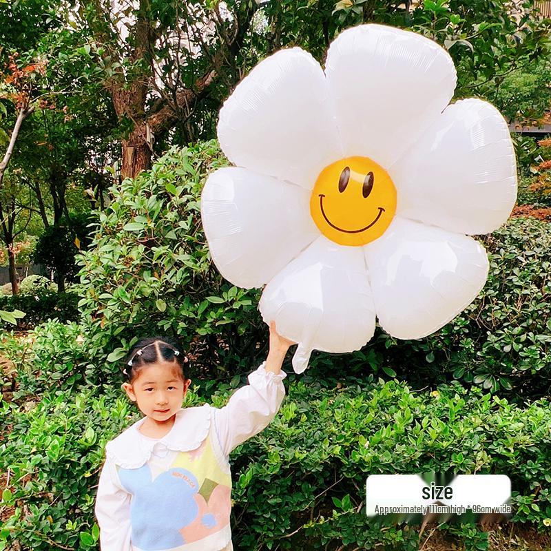 White Number Balloons for Kids' First Birthday Party Decorations
