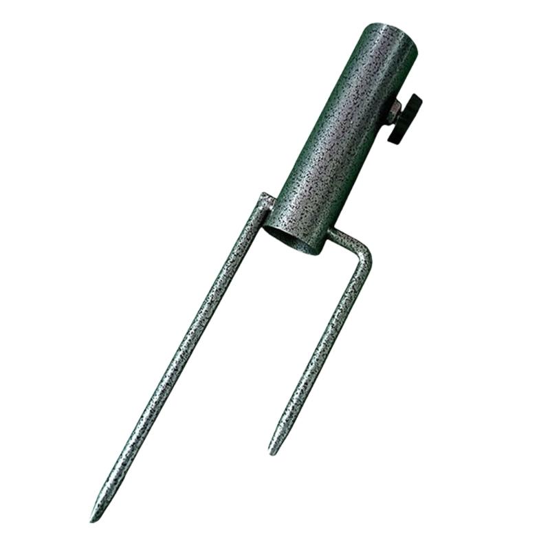 Ancore di Terra Multifunzione Facili da Installare Picchetto in Alluminio Supporto Metallico per Ombrelloni da Esterno per Ombrelloni da Spiaggia/Giardino/Pesca