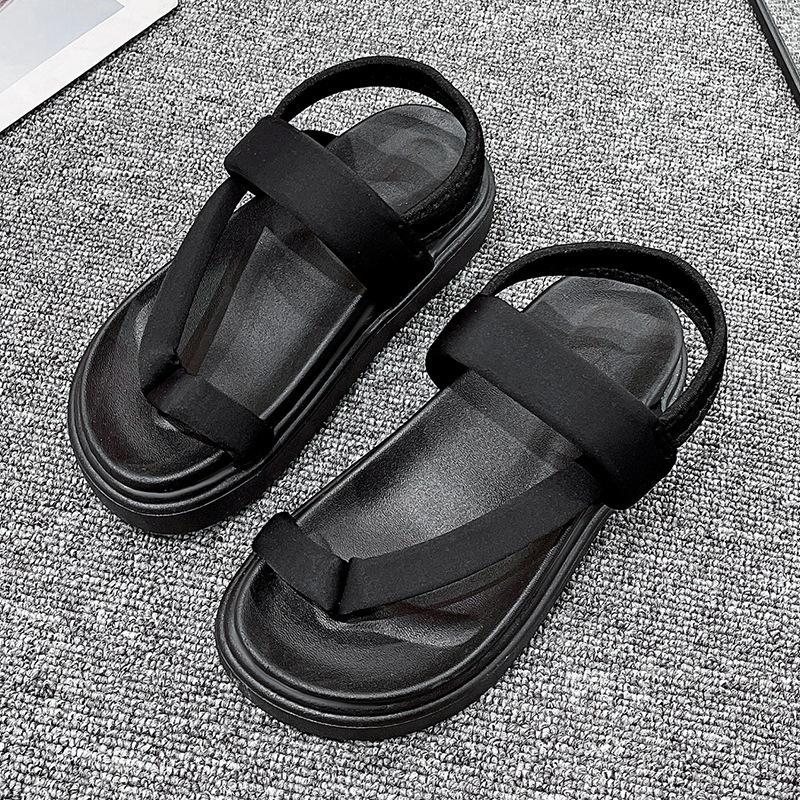 Middle East new platform sandals women's foot muffin bottom toe sandals summer beach sandals women's Roman sandals