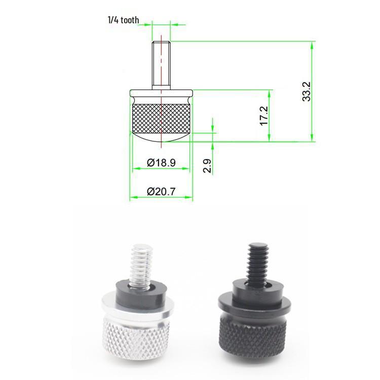 Harley Motorcycle CNC Aluminum Alloy Seat Screw (6mm)
