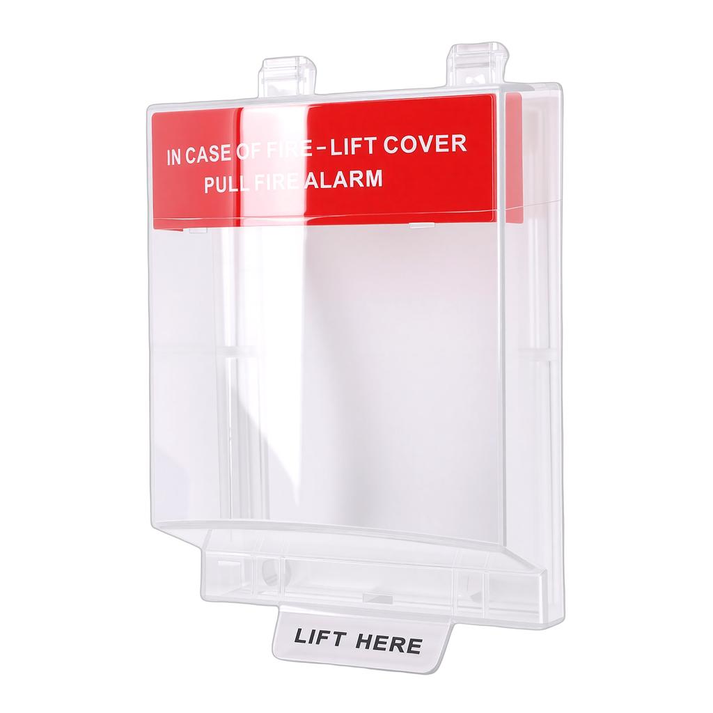 Fire Reminder Cover Pull Station Manual Emergency Call Point Protective Button Guard Fireproof Safe Switch Protector