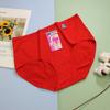 Women's High Rise Briefs Solid Color 95% Cotton Plus Size Breathable Soft Knit Ladies Underwear Panties