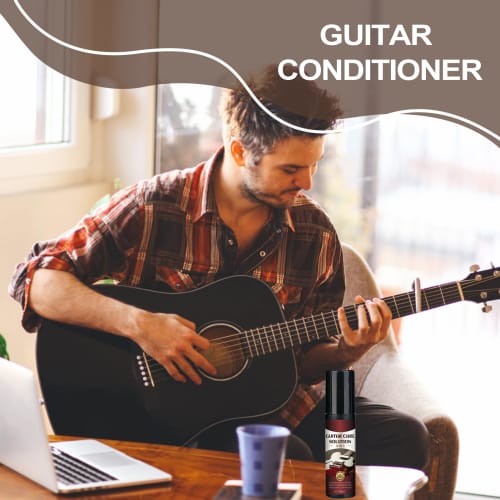 Guitar Fretboard Oil, 80ml 3-in-1 Guitar Care Liquid, String Cleaner, Fretboard Maintenance Oil, String Anti-Rust Lubricant. Guitar Fretboard Cleaner