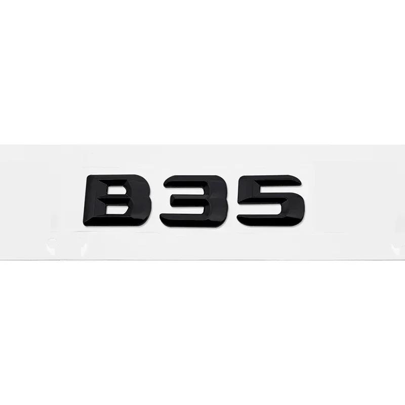 3D ABS Car Rear Trunk Letter Sticker for Mercedes Benz B Class B35 B45 B63 B180 B200 B220 B250 B260 B300 Decal Accessories YN1