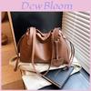 Womens Solid Color Pu Soft Leather Tote Bag For Summer Street Style With Magnetic Closure And Multiple Pockets