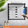 Towel Rack Electric Heating Towel Rack Waterproof Towel Holder Dryer Wall Mounted Bathing Towel Bar Heater Bathroom
