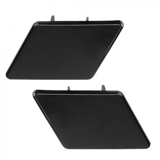 2x Front Bumper Headlight Washer Cover Cap For BMW 330i 330xi Base 3.0L L6 2006