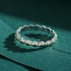 Modian S925 Sterling Silver Daisy Flower Ring - Versatile Japanese-Korean Style Sunflower Design for Women