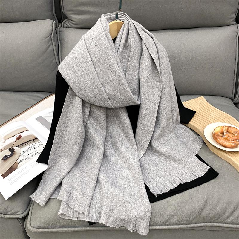 Winter Kaschmirschal Damen Luxus Herbstschal Pashmina Taschentuch Dame Pareo Weich Outdoor Unisex Winddicht Bufanda