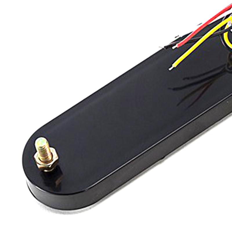 1X 100-Led Flowing Reverse Brake Turn Signal Rear Tail Light Car Truck Trailer