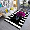 15 Maten Klassiek Parfum Patroon Vloerkleden voor Woonkamer Slaapkamer Nachtkastje Badkamer Vloermat Vloerkleed Garderobe Decoratie Sofa Mat