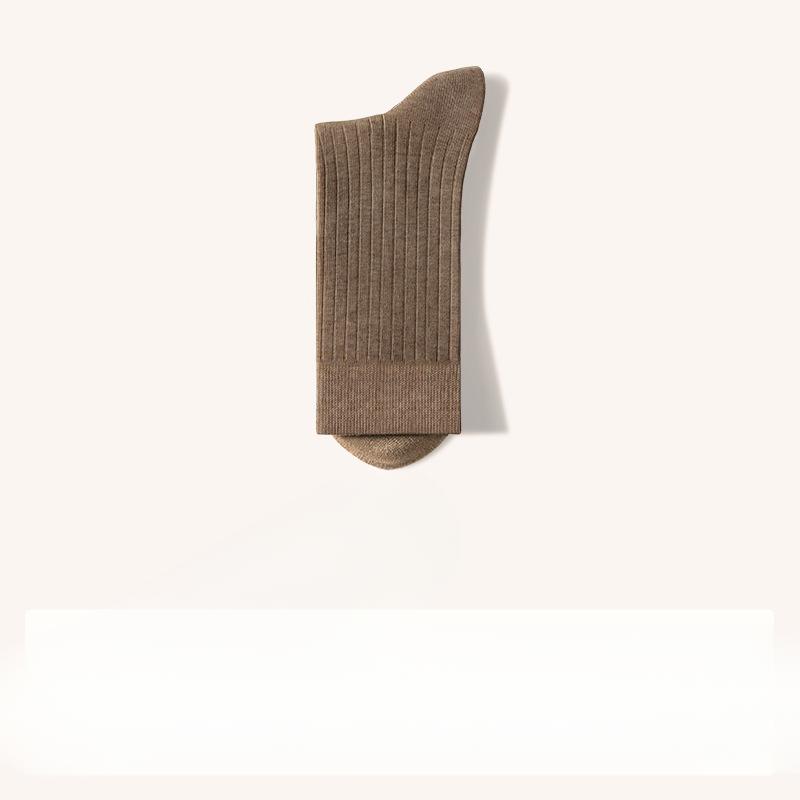 Men's Spring and Autumn Pure Cotton Deodorant Sweat Absorbing Student Tube Socks