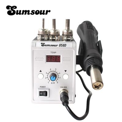 Soldering Heat Gun 858D 700W Digital Display BGA Rework Solder Station Hot Air Blower Gun