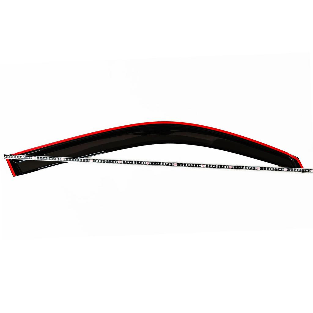 Window Visor for Toyota Prado FJ150 2009-2023 | 4pcs Rain Guard Wind Deflector | Car Weather Shield Accessory